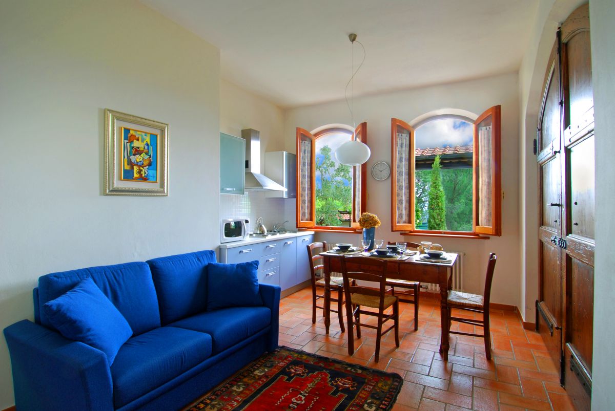 Girasole, Raccianello farmhouse in San Gimignano: photo 1