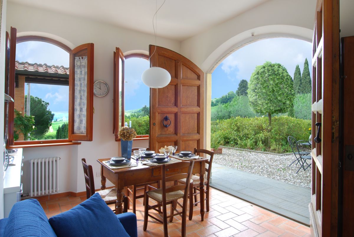 Girasole, Raccianello farmhouse in San Gimignano: photo 5